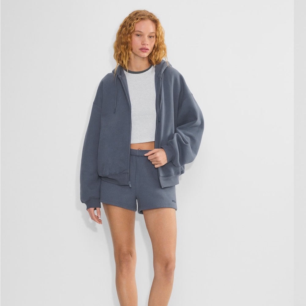 Aritzia Cozy Sweatfleece Perfect Hi-rise Mini Short